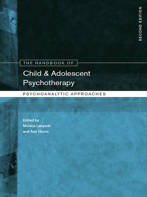 cover image of The Handbook of Child and Adolescent Psychotherapy